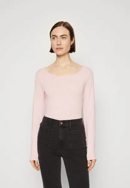 Футболка с длинными рукавами Long Sleeve Crew Neck Regular Fit Marc O'Polo DENIM, цвет matte rose