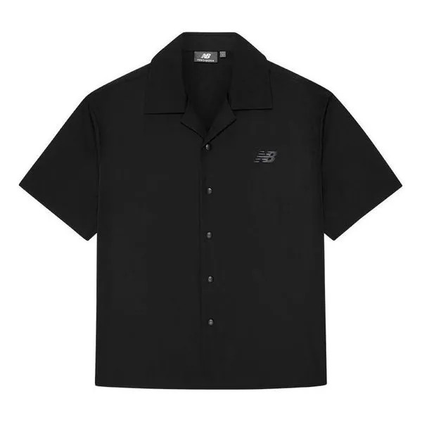 Рубашка поло x рубашка поло nice rice ss23 New Balance, черный