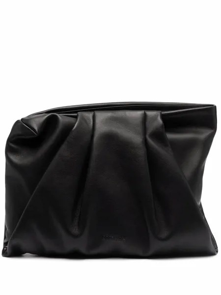 AMBUSH MAXI WRAP CLUTCH BLACK BLACK