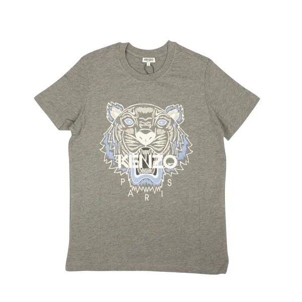 Футболка Kenzo Classic Tiger — Серая Kenzo Paris, серый