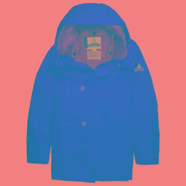 Мужская куртка парка Holubar Boulder красный, Размер S