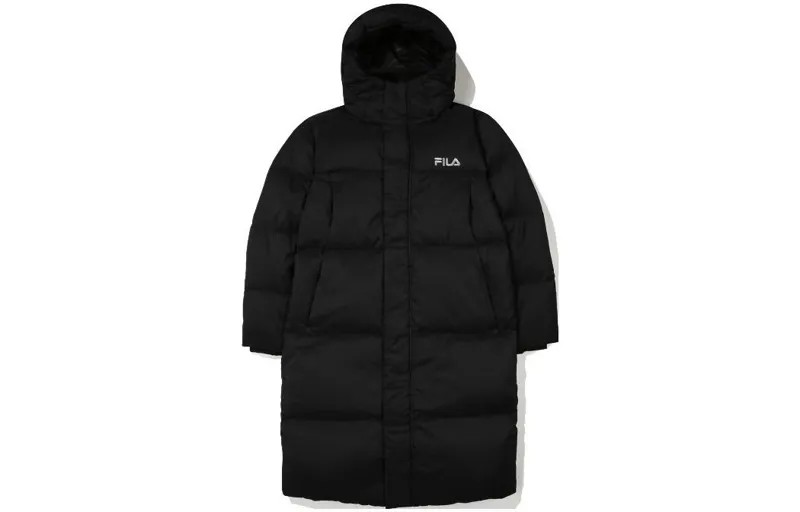 Пуховик унисекс FILA, цвет Black