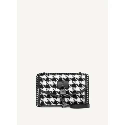 Сумка  кросс-боди DKNY повседневная, внутренний карман, регулируемый ремень, черный