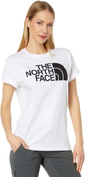 Футболка с коротким рукавом и полукуполом The North Face, цвет TNF White/TNF Black