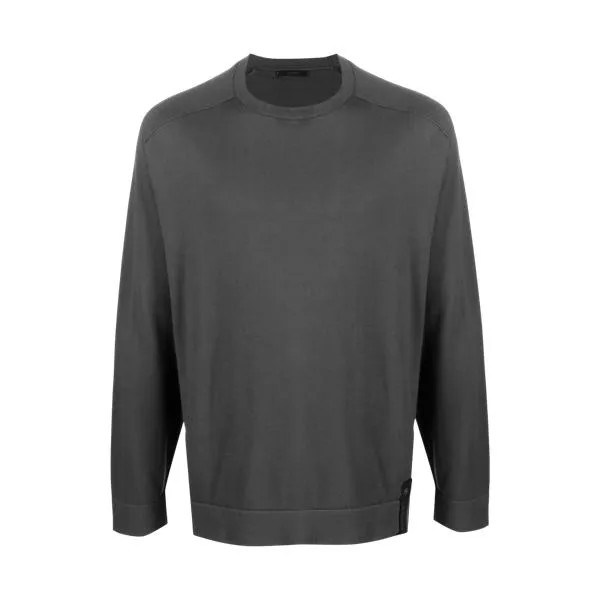 Пулловер pullover mit logodetail charcoal charcoal Transit, серый