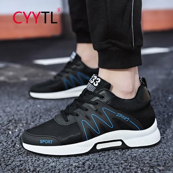 Мужские кроссовки CYYTL, дышащие камуфляжные, увеличенные спортивные, модные, для прогулок, тенниса, повседневные, для бега, тренировок, путеше...
