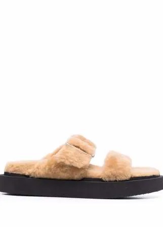 Giuseppe Zanotti шлепанцы с пряжками