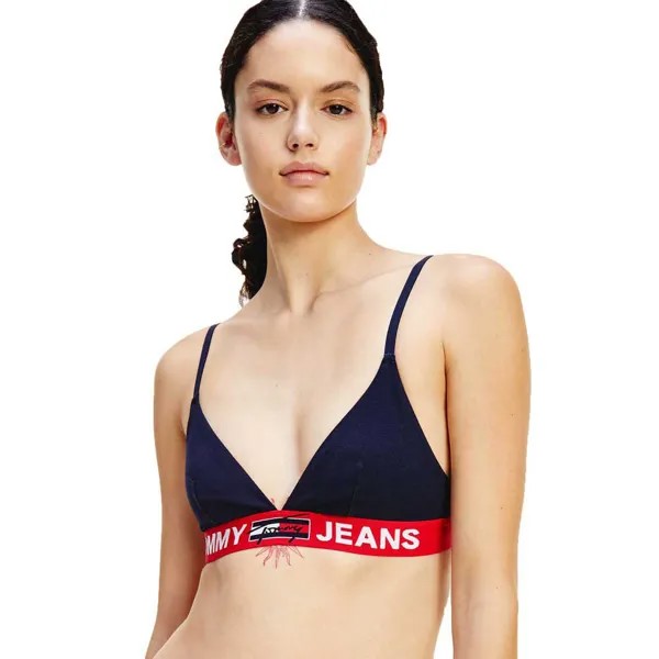 Бралетт Tommy Jeans Unlined Triangle, красный