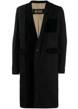 Uma Wang классическое однобортное пальто