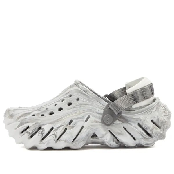 Туфли броги Crocs Echo Marbled Clog, цвет Moonlight Multi