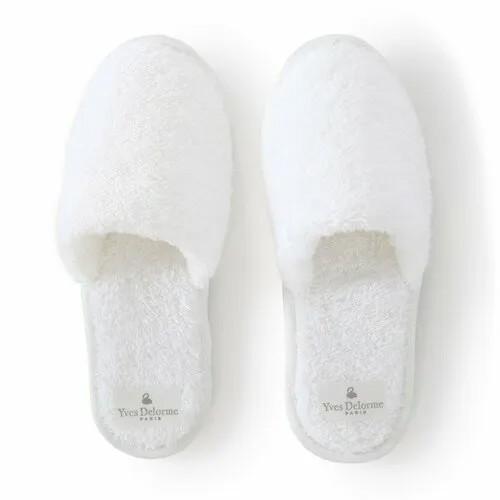 Тапочки Yves Delorme, размер 40, белый