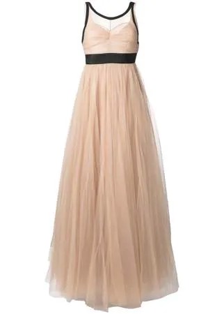 Nº21 sheer tulle evening dress