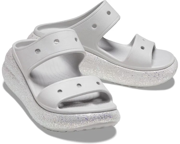 Туфли Crocs Classic Crush Sandal, цвет Atmosphere/Glitter