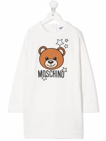 Moschino Kids платье Teddy Bear