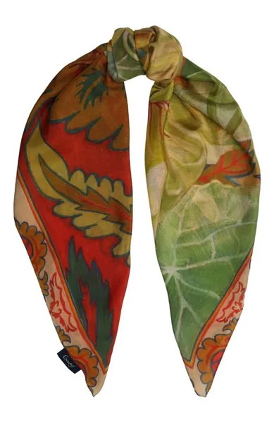 Шелковый платок Настурция Gourji