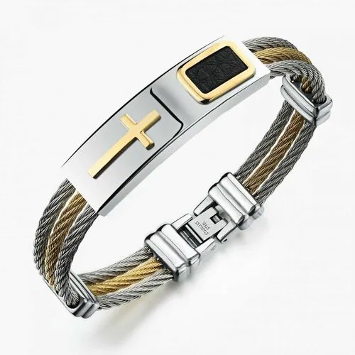 Браслет Everiot, размер 18 см, желтый