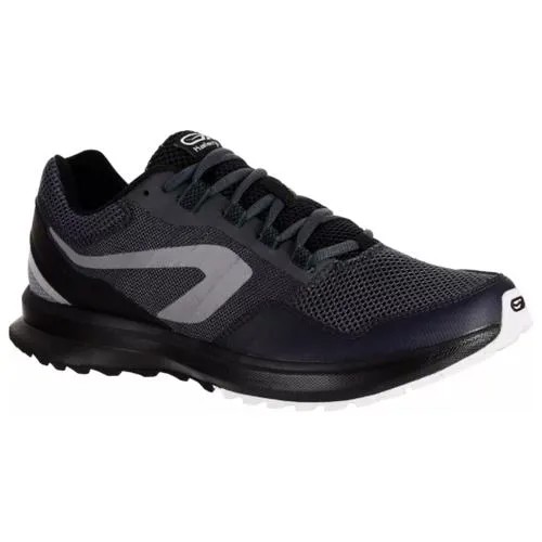 Кроссовки для бега мужские RUN ACTIVE GRIP черно-серые, размер: 45, цвет: Черный KALENJI Х Decathlon
