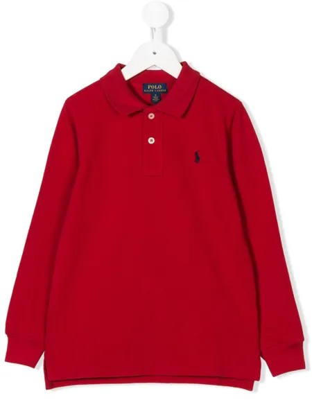 Ralph Lauren Kids logo embroidered polo shirt