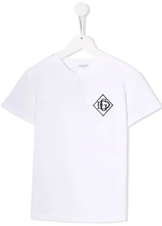 Dolce & Gabbana Kids футболка с логотипом
