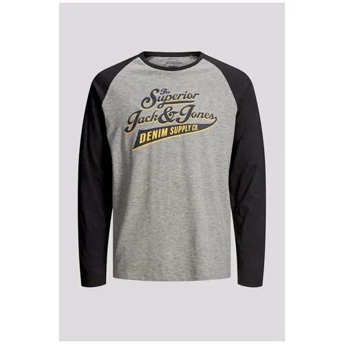 Лонгслив Jack & Jones 12172365 размер 50/L, черный