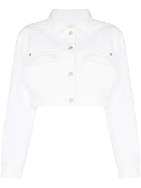 Givenchy укороченная куртка с логотипом 4G