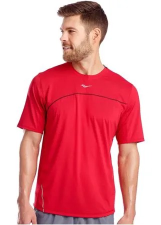Футболка беговая Saucony 2020-21 Drafty Short Sleeve Saucony Red (US:S)