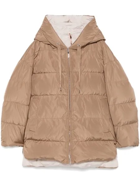 Max Mara пуховик Taffy, коричневый