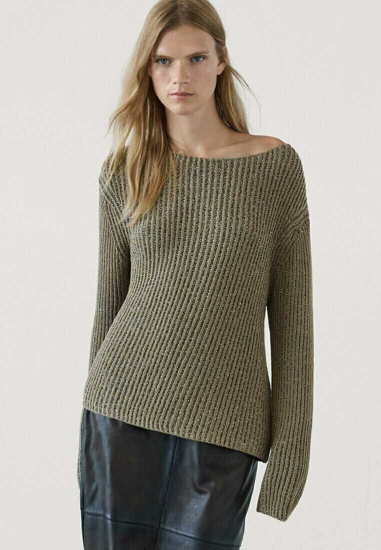 Джемпер Massimo Dutti, хаки