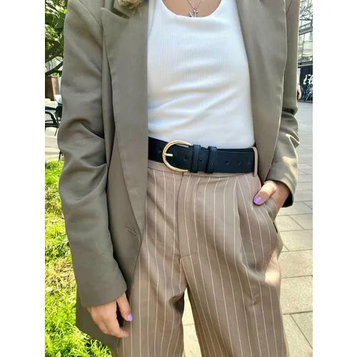 Ремень A.Valentino, размер 95, черный