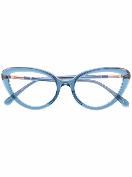 Pomellato Eyewear очки в прозрачной оправе 'кошачий глаз'