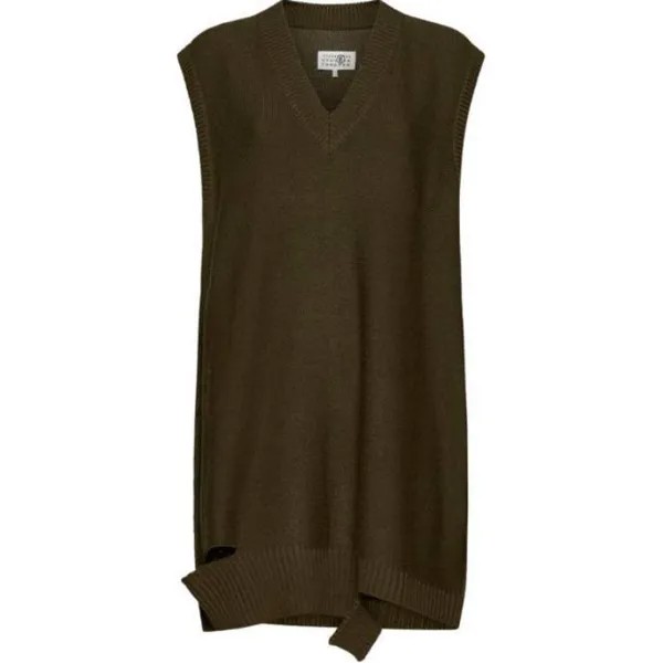 Жилет женский зеленый Mm6 Maison Margiela