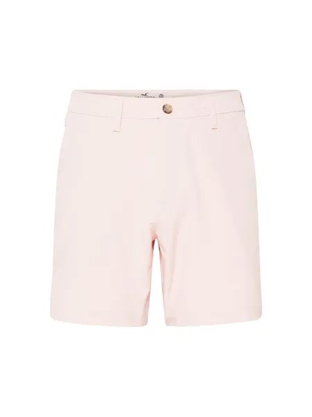 Брюки чинос Hollister, розовый