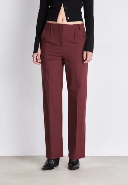 Брюки Pantaloni Trousers Patrizia Pepe, цвет organic purple