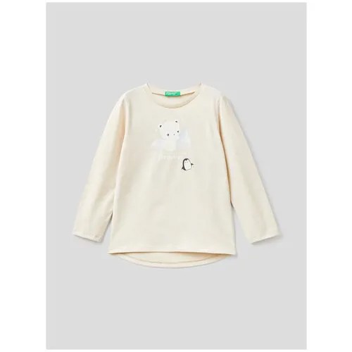 Лонгслив United Colors of Benetton для девочек 22A_3VR5G106M_32C_YS
