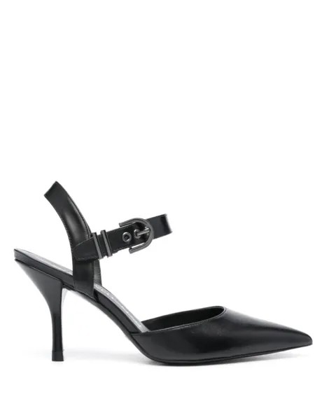 Stuart Weitzman туфли с заостренным носком, черный