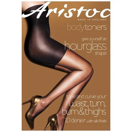 Колготки Aristoc Bodytoners, 10 den, размер S-M, черный