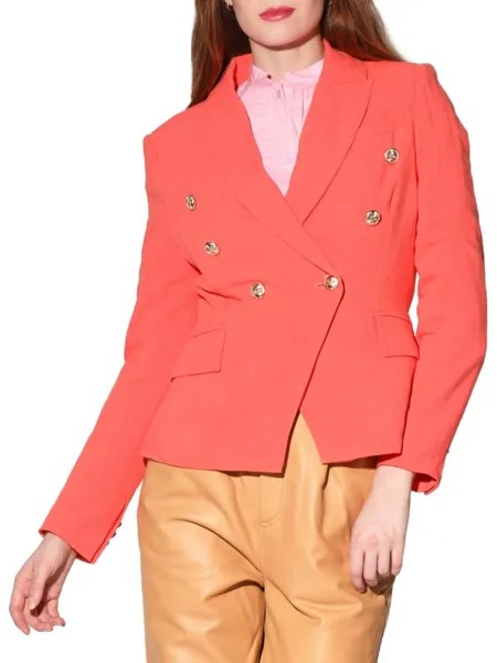 Двубортный пиджак Phelps Walter Baker, цвет Papaya