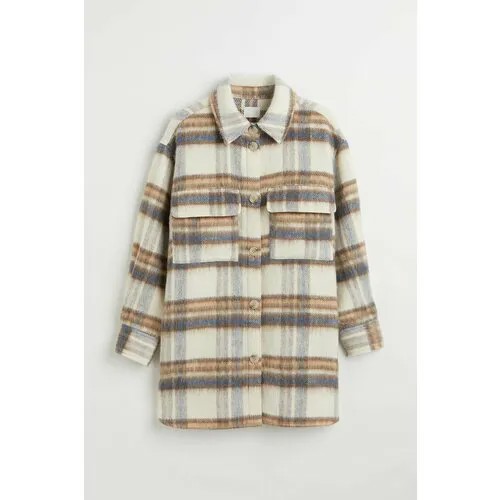 Куртка H&M, размер 3XL, бежевый