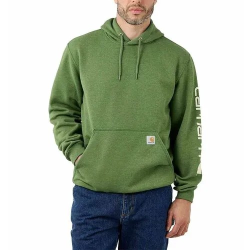 Худи carhartt, размер M, зеленый