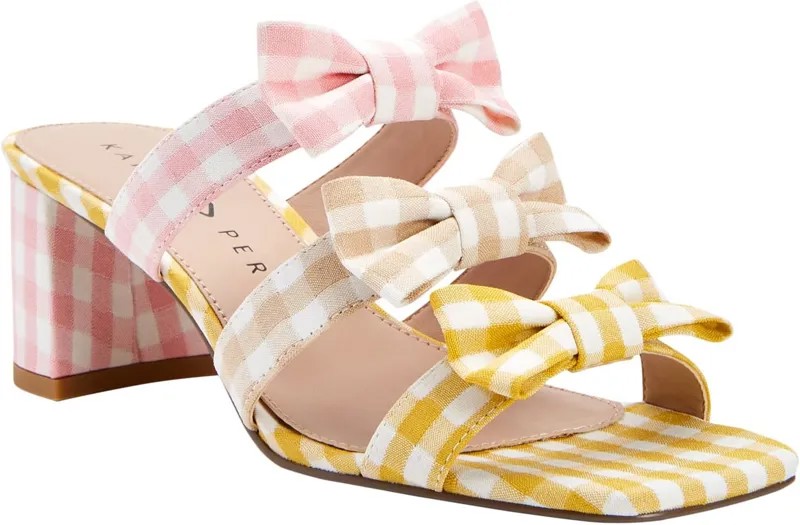 Босоножки The Tooliped Bows Katy Perry, цвет Pastel Multi