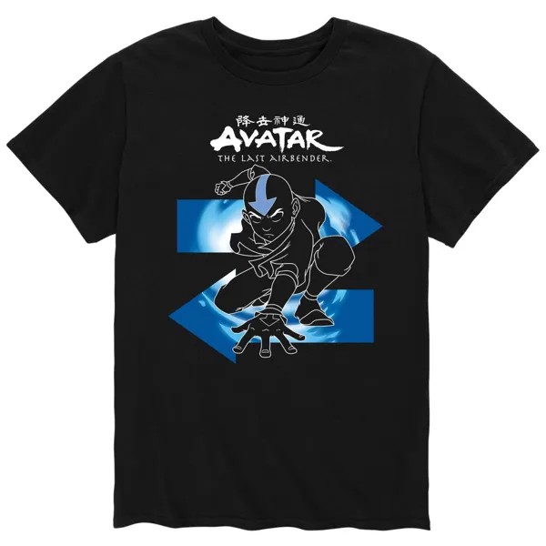 Мужская футболка Nickelodeon Avatar Aang The Last Airbender