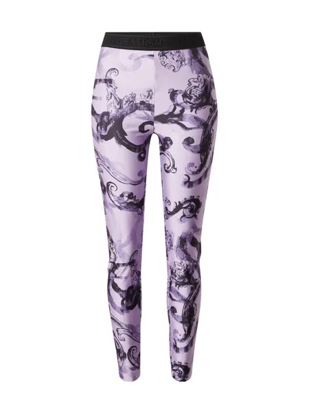 Леггинсы Versace Jeans Couture, цвет Plum/Lavender/Blackberry