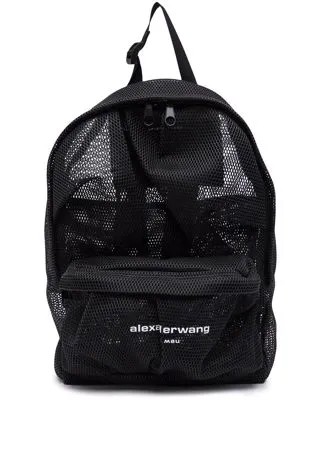 Alexander Wang сетчатый рюкзак с логотипом