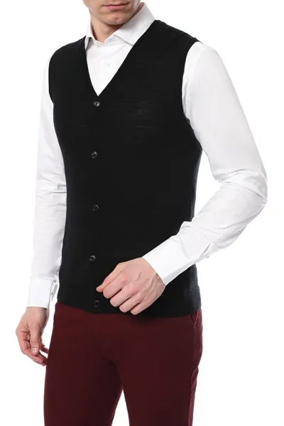 Кардиган мужской LAB.PAL ZILERI 84730 черный 54
