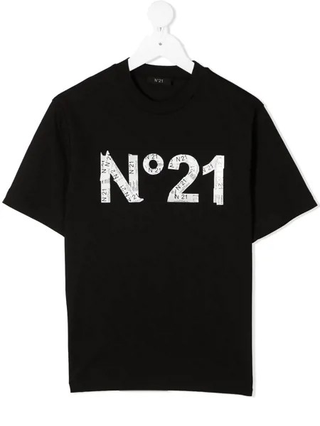 Nº21 Kids футболка с логотипом