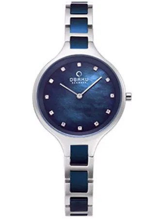 Fashion наручные  женские часы Obaku V218LXCLSL. Коллекция Links