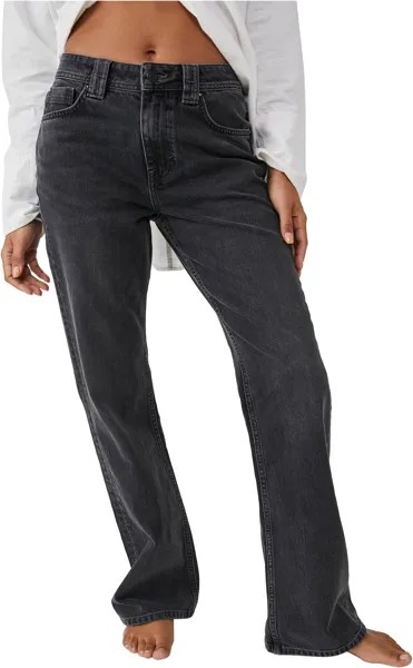 Джинсы Free People Ava High-Rise Bootcut, цвет Class Act Black