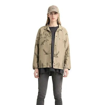 Женская куртка Herschel Voyage Coach Jacket Desert Prey Спортивная одежда Повседневная верхняя одежда Топ