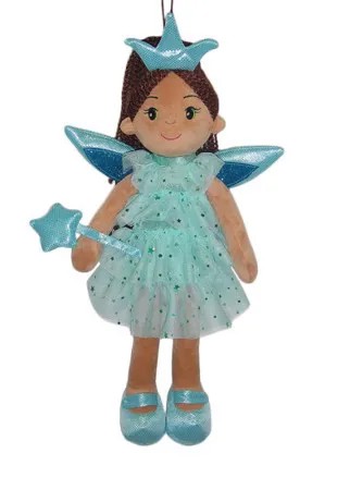 ABtoys Кукла Фея в голубом платье 45 см