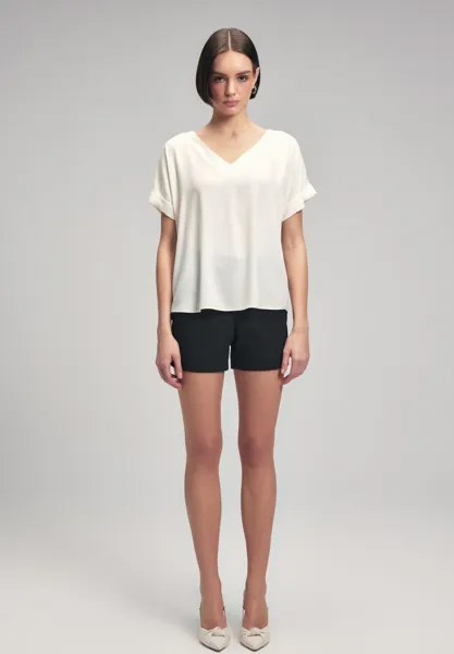 Футболка базовая Short Sleeves V Neck adL, кремовый